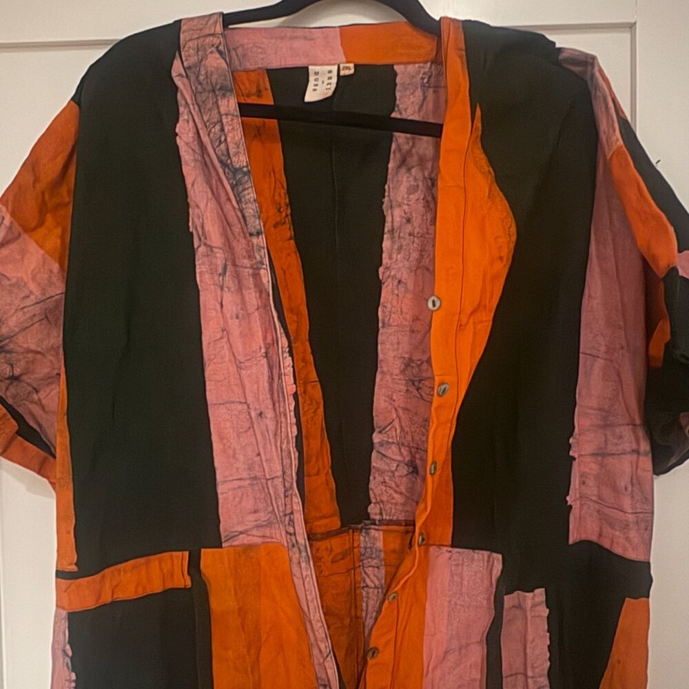 Osei Duro Jumpsuit in Carmine 2xl - Picture 3 of 8